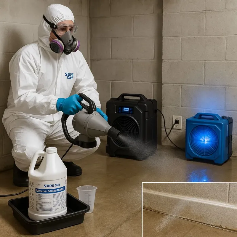 Sanitization and Odor Removal process in Clayton, DE