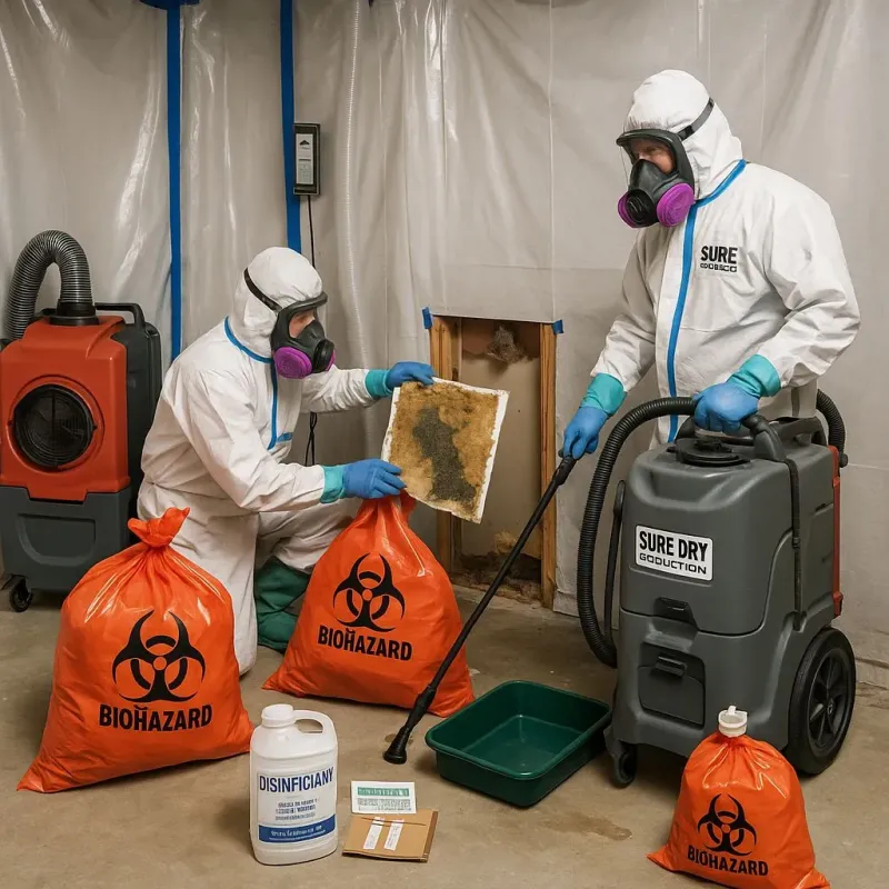 Contaminated Water Handling Protocols process in Clayton, DE