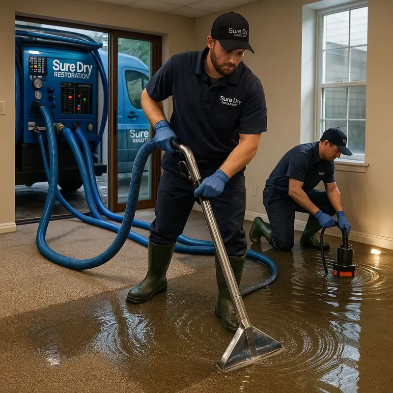 Water Extraction and Removal process in Clayton, DE